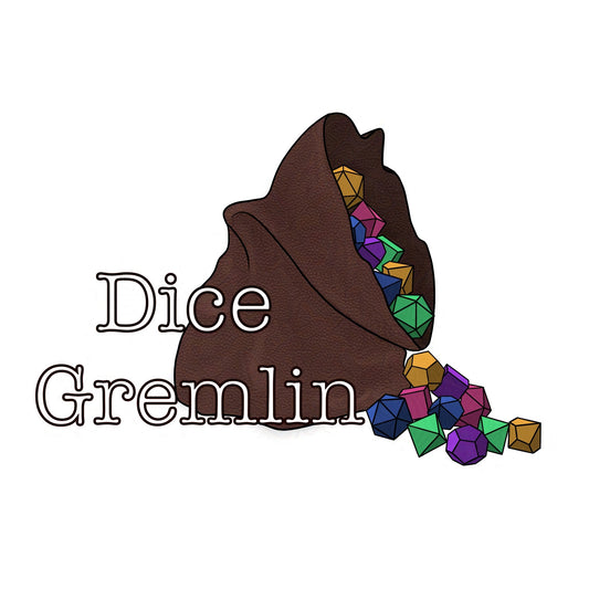 Dice Gremlin Sticker